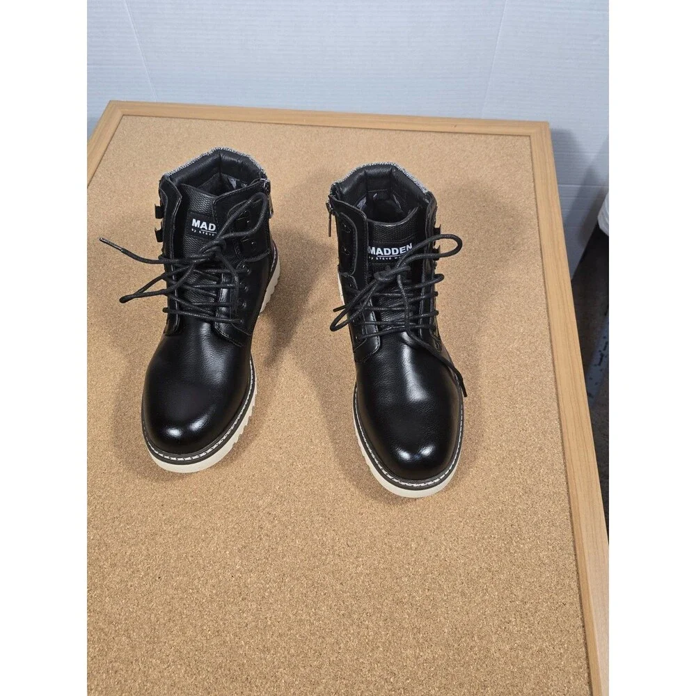 Madden Steve Madden Daqost Men's  Black Chukka Boots Size 8 NWB M-DAQOST